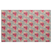 ROTE LIPS MIT EINER KERRE STOFF (Fat Quarter (45,7 x 55,9 cm))