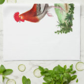 Rote Liste der französischen Wohngestaltung Geschirrtuch (Gefaltet)