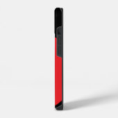 Rote Locke iPhone Hülle (Linke Seite)