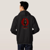 rote Logo-Hoodie Hoodie (Schwarz voll)