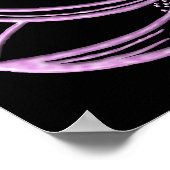 Rote Lotus Poster (Ecke)