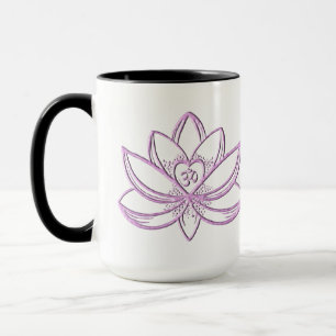 Rote Lotus  Tasse
