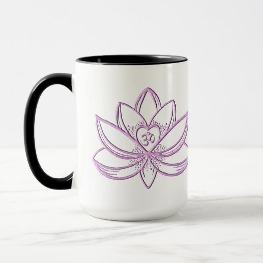 Rote Lotus Tasse (Links)