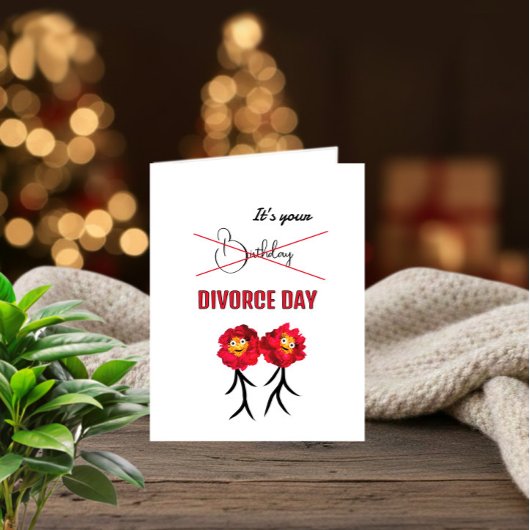 Rote, lustige Ponys Geburtstagkarte Dankeskarte