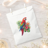 Rote Maca tropische Blüte Geschenktütchen (Ausgeschnitten)