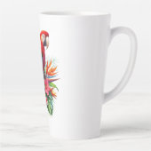 Rote Maca tropische Blüte Milchtasse (Rechts)