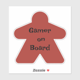 Rote Mäeple Aufkleber