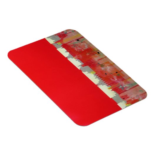 Rote Malerei Magnet (Rechte Seite)