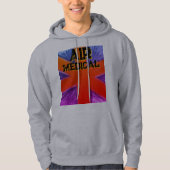 Rote Männer Hoodie (Vorderseite)