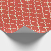 Rote marokkanische geschenkpapier (Ecke)