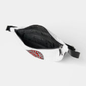 Rote Maschinen Bauchtasche (Offen)