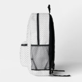 Rote Maschinen Bedruckter Rucksack (Rechts)