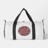 Rote Maschinen Duffle Bag (Vorderseite)