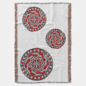 Rote Maschinen Krustendecke Decke (Vorderseite Vertikal)