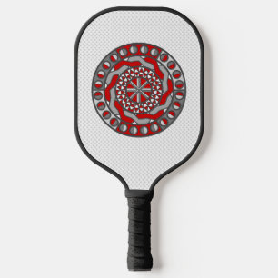 Rote Maschinen Pickleball Schläger