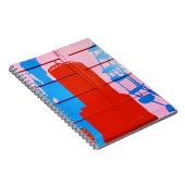 Rote Mauer Notizblock (Rechte Seite)