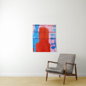 Rote Mauer Wandteppich (Beispiel)