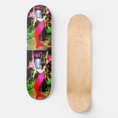 Rote Meerjungfrau Skateboard (Vorderseite)