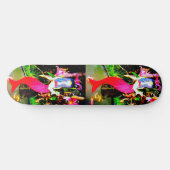 Rote Meerjungfrau Skateboard (Horizontal)