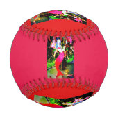 Rote Meerjungfrauen Baseball (Rückseite)