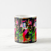 Rote Meerjungfrauen Kaffeetasse (Mittel)
