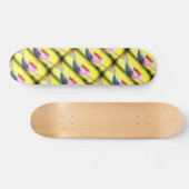 Rote Meerjungfrauen Skateboard (Horizontal)