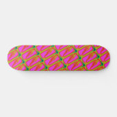 Rote Meerjungfrauen Skateboard (Horizontal)