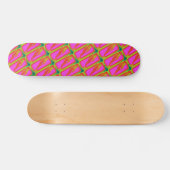 Rote Meerjungfrauen Skateboard (Horizontal)