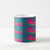 Rote Meerjungfrauen-Tasse Kaffeetasse (Mittel)