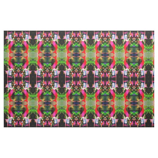 Rote Meerjungfrauspiegel Stoff (Fat Quarter (45,7 x 55,9 cm))