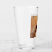 Rote Merle-Auge Glas (Rechts)