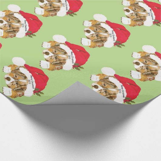 Rote Merle australische Geschenkpapier (Ecke)