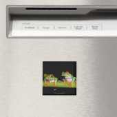 Rote mit Augen Baumfrösche (Agalychnis callidryas) Magnet (In Situ (Geschirrspüler))