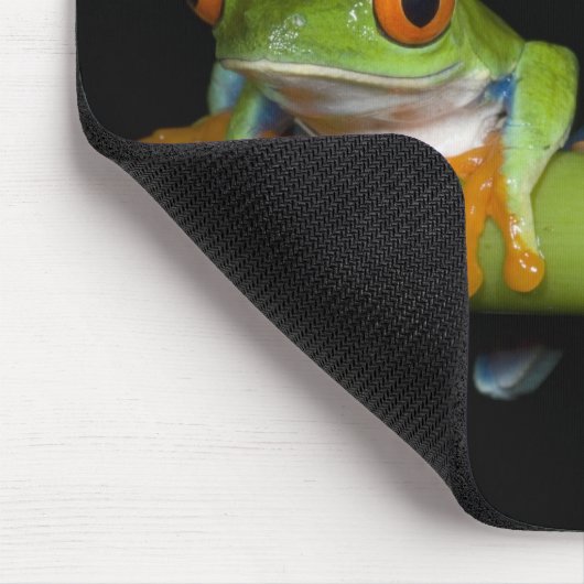 Rote mit Augen Baumfrösche (Agalychnis callidryas) Mousepad (Ecke)