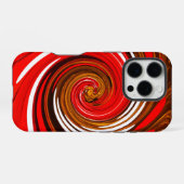 Rote Mix iPhone Hülle (Rückseite (Horizontal))