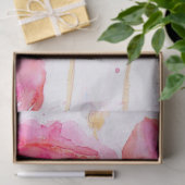 Rote Mohn Mohnblumen Blumen Wasserfarbe Ehefrau Seidenpapier (Geschenk)