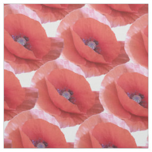 rote Mohn. Stoff