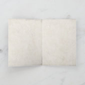 rote Mohnblume Blume und Cattails Karte (Innenseite)