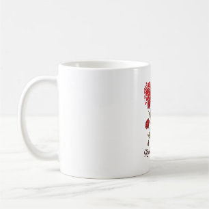 Rote Mohnblume Erinnern Und Ehren Vintage Gedenk-S Kaffeetasse