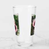 Rote Mohnblume Glas (Links)