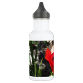 Rote Mohnblume Trinkflasche (Links)