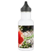 Rote Mohnblume Trinkflasche (Rechts)