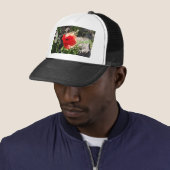 Rote Mohnblume Truckerkappe (Beispiel)