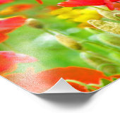 Rote Mohnblumen Blume Kunstfotografie Poppies Fotodruck (Ecke)