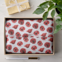 Rote Mohnblumen Botanische Wildblumen Hochzeit