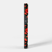 Rote Mohnblumen iPhone Hülle (Rechte Seite)