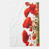 Rote Mohnblumen Küchentuch (Vertikal)