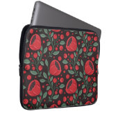 Rote Mohnblumen Laptopschutzhülle (Vorne Rechts)