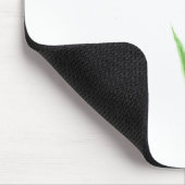 Rote Mohnblumen Mousepad (Ecke)