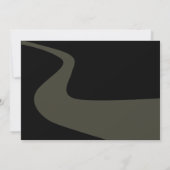 ROTE MOHNBLUMEN Schläger Mitzvah Zauberer von Oz Einladung (Rückseite)